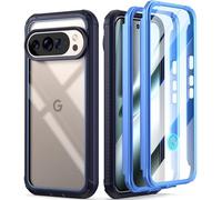 Poetic Guardian Coque pour Google Pixel 10 Pro XL 5G, protection d'écran intégrée [fonctionne avec identification d'empreintes digitales], [2 cadres avant] [charge sans fil] Coque intégrale antichoc