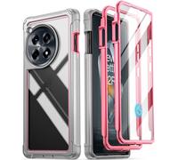 Poetic Guardian Coque pour OnePlus 12R 5G (2024), protection d'écran intégrée [fonctionne avec identification d'empreintes digitales], [2 cadres avant] [testé contre les chutes de 6 m), coque