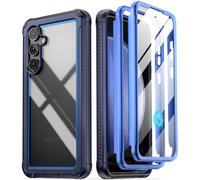 Poetic Guardian Coque pour Samsung Galaxy S23 FE 5G [testé contre les chutes de 6 m, qualité Mil-Grade testé], protecteur d'écran intégré [fonctionne avec identification d'empreintes digitales], coque