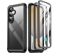 Poetic Guardian Coque pour Samsung Galaxy S24 FE 5G [testé Contre Les Chutes de 6,1 m, qualité Mil-Grade testé], Protection d'écran intégrée [Fonctionne avec Identification des Empreintes digitales],