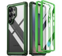Poetic Guardian Coque pour Samsung Galaxy S25 Ultra 5G 6,9" (2025) [testé Contre Les Chutes de 6 m, Protection d'écran intégrée [Fonctionne avec Identification des Empreintes digitales] - Coque