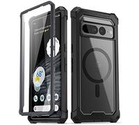 Poetic Guardian MagPro Coque Compatible avec Pixel 7 Pro, [Compatible avec MagSafe], Protecteur d'écran intégré Fonctionne avec Identification d'empreintes digitales, Coque de Protection intégrale