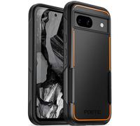 Poetic Neon Coque pour Pixel 8A 5G 6,1", double couche, robuste, fine et résistante aux chocs, noir