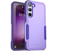 Poetic Neon Series Coque Compatible avec Galaxy S23 Plus 5G 6,7", Double Couche, Robuste, légère, Fine et résistante aux Chocs, Violet