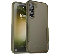 Poetic Neon Series Coque Compatible avec Galaxy S23 Plus 5G 6,7", Double Couche, Robuste, Robuste, légère, Fine, résistante aux Chocs, Vert Militaire