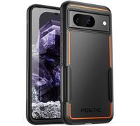 Poetic Neon Series Coque compatible avec Google Pixel 8 5G 6,2", double couche, robuste, légère, fine et résistante aux chocs, noir