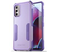 Poetic Neon Series Coque de protection pour Motorola Moto G Stylus 2022, double couche, robuste, légère, résistante aux chocs, violet