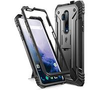 Poetic OnePlus 7 Pro Coque, Robuste Revolution Coque pour OnePlus 7 Pro avec Protection Hybride et Ecran Protecteur Intégré pour OnePlus 7 Pro, Noir