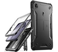 Poetic Revolution Coque pour Samsung Galaxy Tab A9 8,7" (2023), Protection d'écran intégrée avec béquille intégrale et Robuste, Noir