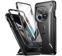 Poetic Revolution Coque Compatible avec OnePlus 12 5G (2024), Protection d'écran intégrée 【Fonctionne avec Identification d'empreintes digitales】, Coque de Protection intégrale Robuste et Antichoc