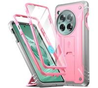 Poetic Revolution Coque Compatible avec OnePlus 12 5G (2024), Protection d'écran intégrée 【Fonctionne avec Identification d'empreintes digitales】, Coque de Protection intégrale Robuste Antichoc avec