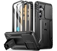 Poetic Revolution Coque pour Galaxy S24 FE 5G 2024, Protection d'écran intégrée, Protection d'écran intégrée avec Identification d'empreintes digitales, Coque intégrale Robuste de qualité Militaire