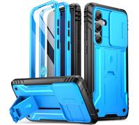 Poetic Revolution Coque pour Galaxy S24 FE 5G 2024, Protection d'écran intégrée, Protection d'écran intégrée avec Identification d'empreintes digitales, Coque intégrale Robuste de qualité Militaire