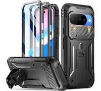 Poetic Revolution Coque pour Google Pixel 10/10 Pro 5G, Protection d'écran intégrée, Fonctionne avec Identification des Empreintes digitales, 2 Cadres Avant, Coque intégrale Robuste Antichoc avec