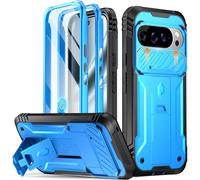 Poetic Revolution Coque pour Google Pixel 10 Pro XL 5G, [Protection d'appareil photo coulissante], protection d'écran intégrée [fonctionne avec identification d'empreintes digitales], [2 cadres avant