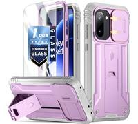 Poetic Revolution Coque pour OnePlus 15R 5G, protection d'appareil photo coulissante, [testée contre les chutes de 6,1 m de qualité militaire], coque intégrale robuste double couche antichoc avec