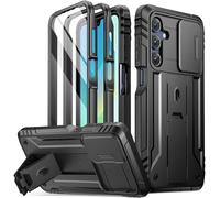 Poetic Revolution - Coque pour Samsung Galaxy A16 4G/5G, [Protection d'appareil photo coulissante], [testée contre les chutes de 6 m, de qualité Mil-Grade Testé], coque intégrale robuste avec béquille