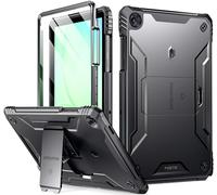 Poetic Revolution Coque pour Samsung Galaxy Tab A11+ Plus/A9+ 11" 2025/2023, protection d'écran intégrée avec porte-stylo, béquille intégrale robuste, noir