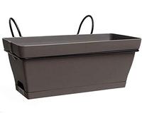 Poetic Roméo Jardinière avec support, Taupe