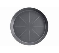 Poétic - Soucoupe Pot de Fleurs - Soucoupe pour intérieur et extérieur - Coloris béton - Ø13,8 x H. 2,9 cm - en Plastique recyclé