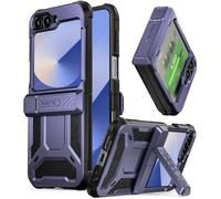 Poetic Spartan Coque intégrale pour Samsung Galaxy Z Flip 7 FE 5G (2025) et Galaxy Z Flip 6 5G (2024), avec béquille, protection d'écran intégrée, protection de charnière, testé contre les chutes de 6