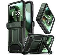 Poetic Spartan Coque pour Motorola Moto Razr 60 Ultra 2025, [béquille] [Protection des charnières] [testée Contre Les Chutes de qualité mil], Coque de Protection intégrale Robuste Antichoc avec