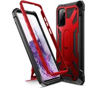 Poetic Spartan Series Conu pour Galaxy S20 + Plus Case Full-Abod Rugged Dual-couche Metallic Color Accent Premium Texture Texture Texture Protec