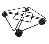 Poétic Support Neptune CA 30 Set de 4 roulettes, Anthracite, 30 x 30 x 6,5 cm