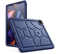 Poetic TurtleSkin Coque conçue pour iPad Pro 12.9 6e génération 2022 / 5e génération 2021 / 4e génération 2020 / 3e génération 2018, coque en silicone robuste, résistante aux chocs, adaptée aux