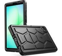 Poetic TurtleSkin Coque en silicone pour Samsung Galaxy Tab A11 (8,7 pouces 2025), résistante aux chocs et aux chutes, adaptée aux enfants, noir