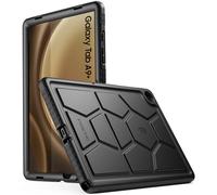 Poetic TurtleSkin Coque en Silicone pour Samsung Galaxy Tab A9 Plus + 11" 2023, résistante aux Chocs et aux Chutes, adaptée aux Enfants, Noir