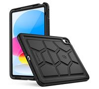 Poetic TurtleSkin Coque en Silicone résistante aux Chocs pour iPad 10e génération (2022), adaptée aux Enfants, Uniquement Compatible avec l'iPad 11" (2022), Noir