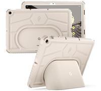 Poetic TurtleSkin Series Coque en silicone pour tablette Google Pixel 11" (2023), résistante aux chocs et aux chutes, adaptée aux enfants, porcelaine