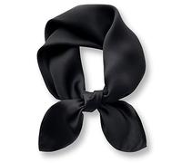 PoeticEHome Carré en Soie de Mûrier 100% Unie - Écharpe Naturelle 68x68cm avec Étui Cadeau (Collection Monochrome)