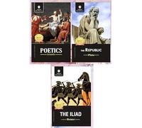 Poetics by Aristotle, The Republic By Palo & The Iliad By Homer - Set of 3 Books for all Universities of Bihar of BA English Syllabus