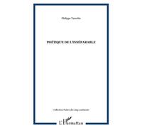 Poétique de l'inséparable - Philippe Tancelin - L'harmattan - broché - Poésie
