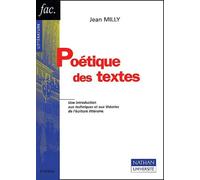 Poétique des textes, 2e édition