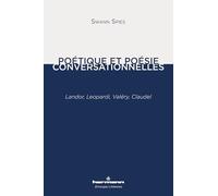 Poétique et poésie conversationnelles