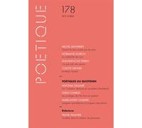 Poétique N° 178/2015-2 - Poétiques Du Quotidien