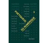 Poétique(s) du numérique Imaginaire et scènes nouvelles des villes - Franck Cormerais - Entretemps - broché - Essai