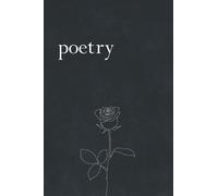poetry: a blank book to write your own poetry