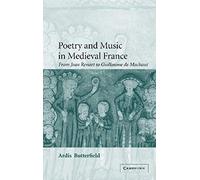 Poetry And Music In Medieval France