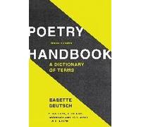 Babette Deutsch – Manuel de poésie : Dictionnaire des termes