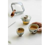 Poetry Travel Tea Set Creative One Pot Two Tping Set Outdoor Portable
