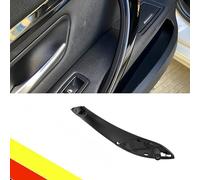 POETRYXIAO Poignée de porte intérieure compatible avec B-MW Série 3 F30 F31 F34 F80 et B-MW Série 4 F32 F33 F36 F83 Kit de rechange pour poignée de porte intérieure avant gauche (noir, avant gauche)