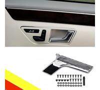 POETRYXIAO Türgriff-Innen-Ersatzset, Hochglanzsilber Innentürgriff Eine Seite Kit, kompatibel mit Mercedes W204 X204 C/GLK-Klasse (Rechts)
