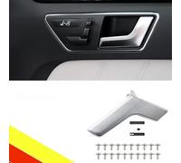 POETRYXIAO Türgriff-Innen-Ersatzset, Matt Silber Innentürgriff Eine Seite Kit, kompatibel mit Mercedes W204 X204 C/GLK-Klasse (Links)