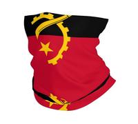 POEZJZW Bandana à motif drapeau de l'Angola - Écharpe pour le visage - Cache-cou multifonction - Sans couture