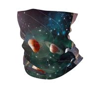POEZJZW Bandana avec impression du système solaire Planète Espace Tour de cou multifonctionnel sans couture