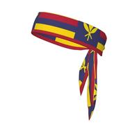 Poezjzw Bandana imprimé drapeau du royaume d'Hawaï, bandana multi-sport, unisexe, meilleur équipement de sport unisexe pour yoga, course à pied, cyclisme, gym